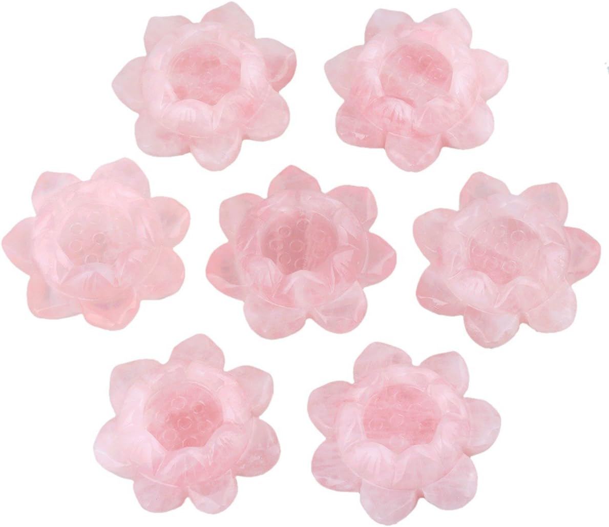 Rose Quartz Candlestick Holder