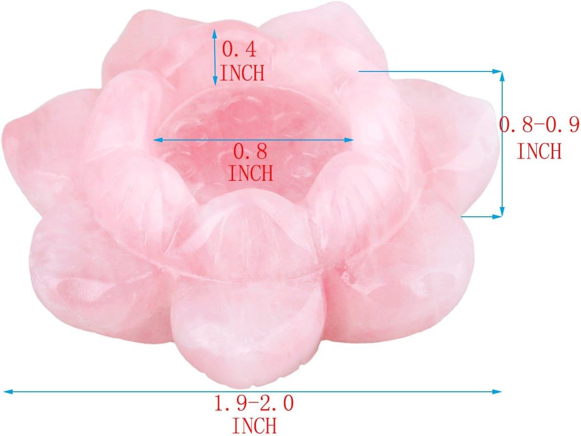 Rose Quartz Candlestick Holder