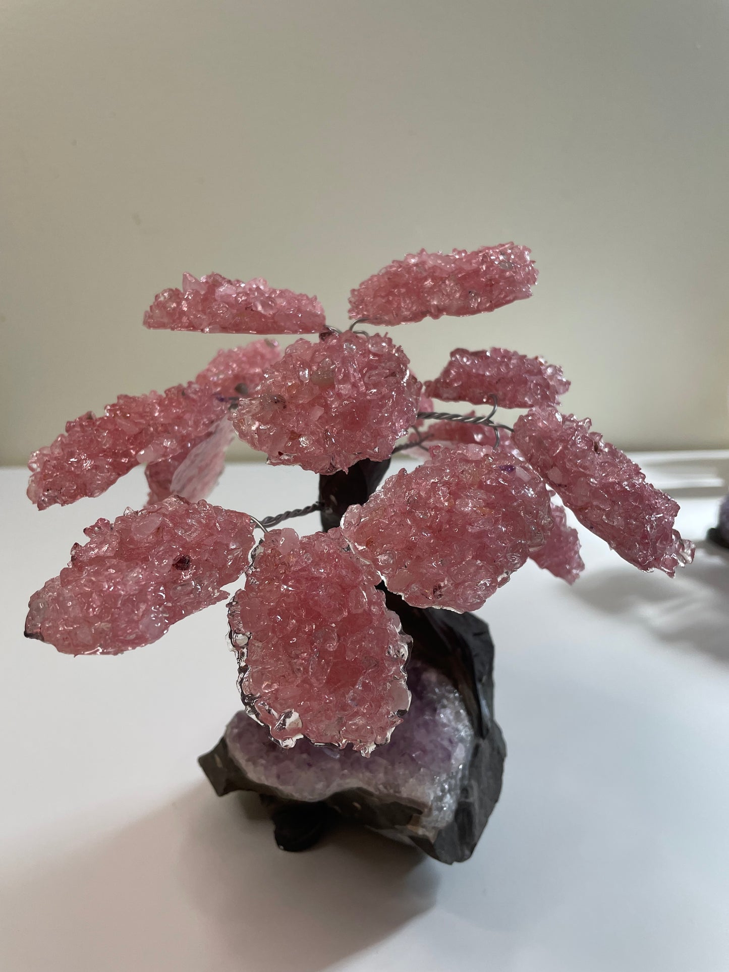 Rose Quartz Crystal Tree