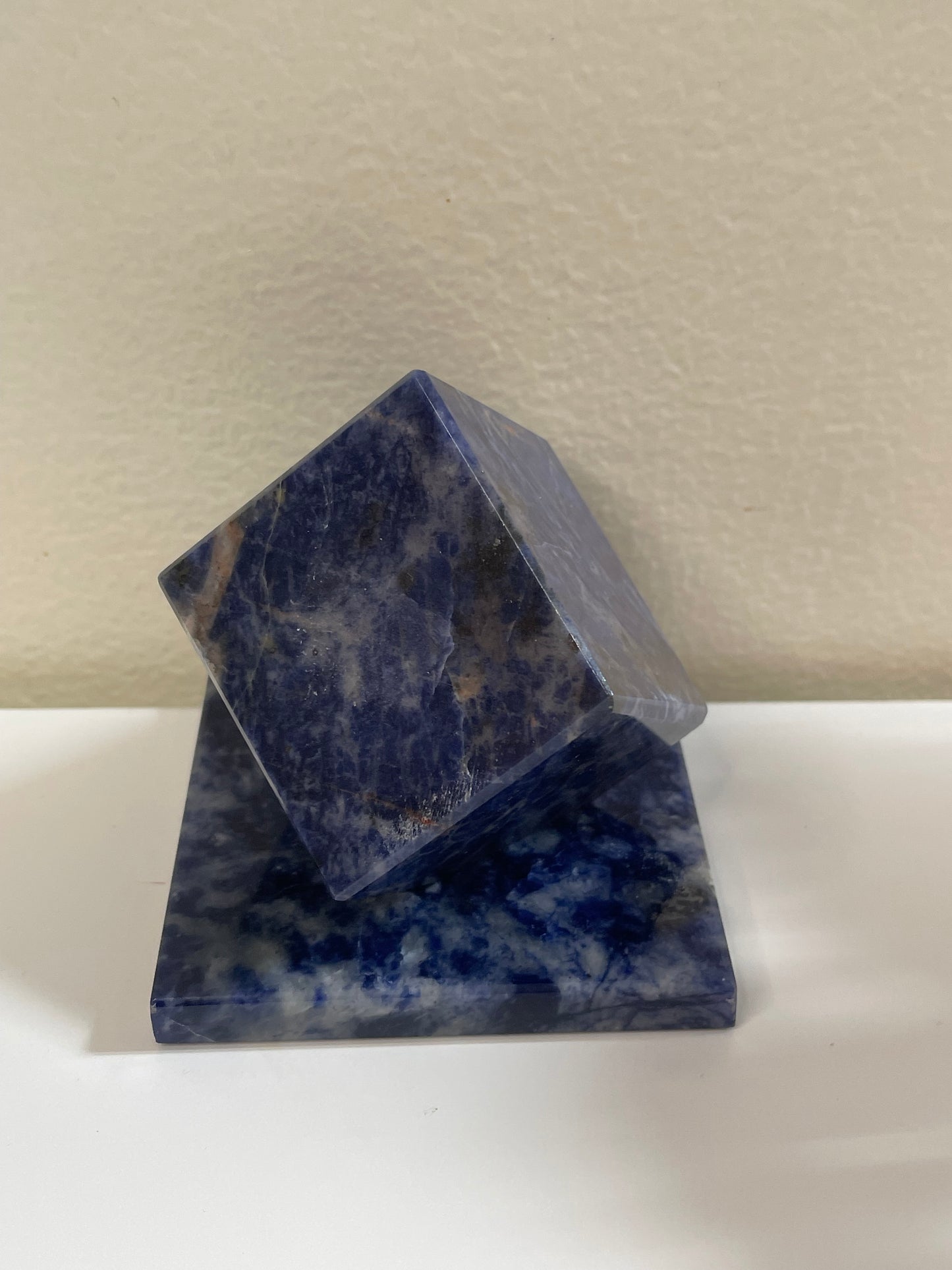 Sodalite Crystal Cube