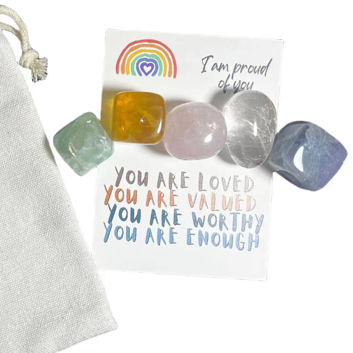 "I Am Proud of You" Crystal Set