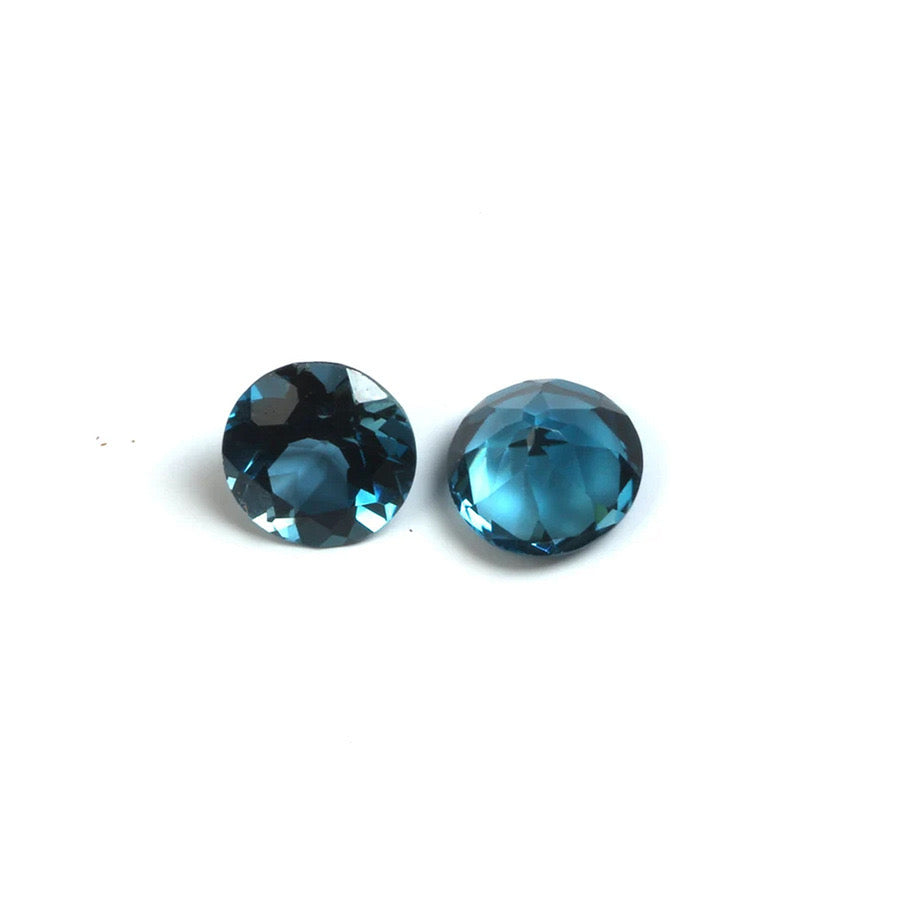 Natural Stone Oval Cut Blue Topaz For Ring Earring Jewelry