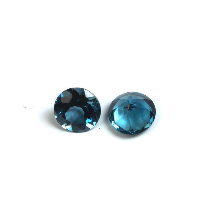 Natural Stone Oval Cut Blue Topaz For Ring Earring Jewelry