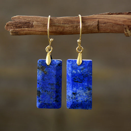 Natural Lapis Lazuli Earings