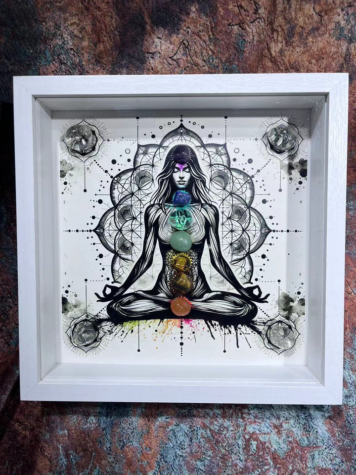 Seven Chakra Elements Healing Frame