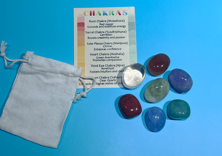 Chakra Balancing Crystal Healing Set