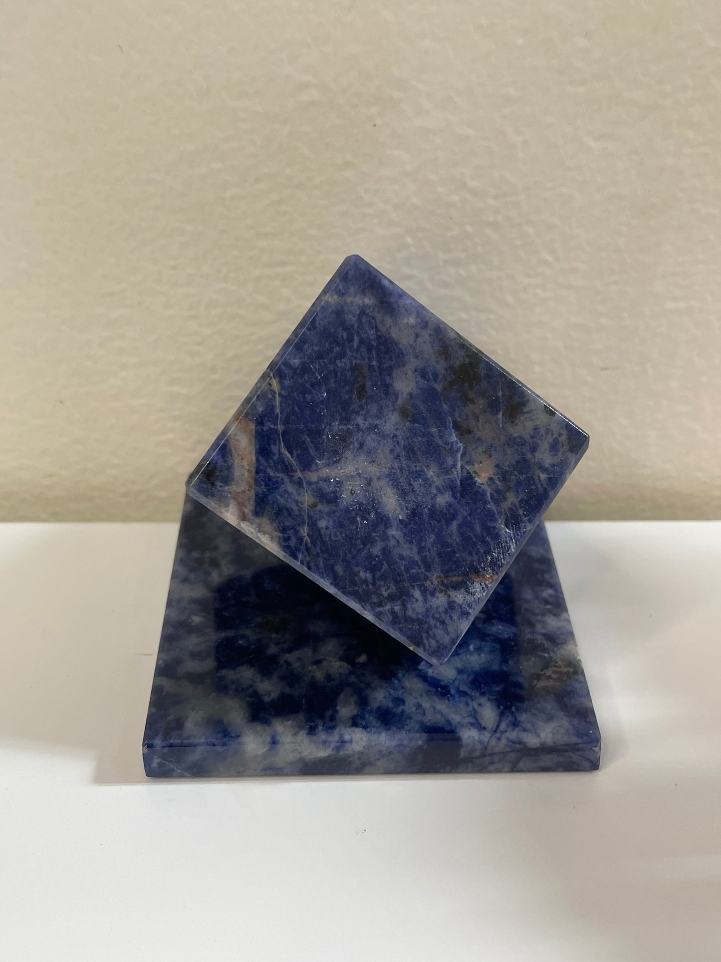 Sodalite Crystal Cube