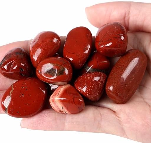 Red Jasper Tumbled Polished Natural Crystals