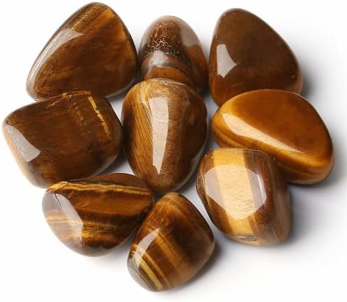 Tiger's Eye Tumbled Polished Natural Crystals