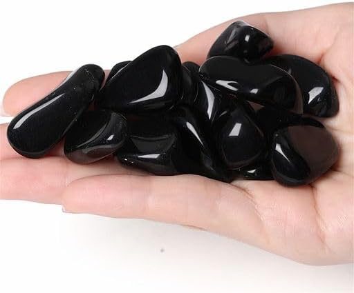 Black Obsidian Tumbled Polished Natural Crystals