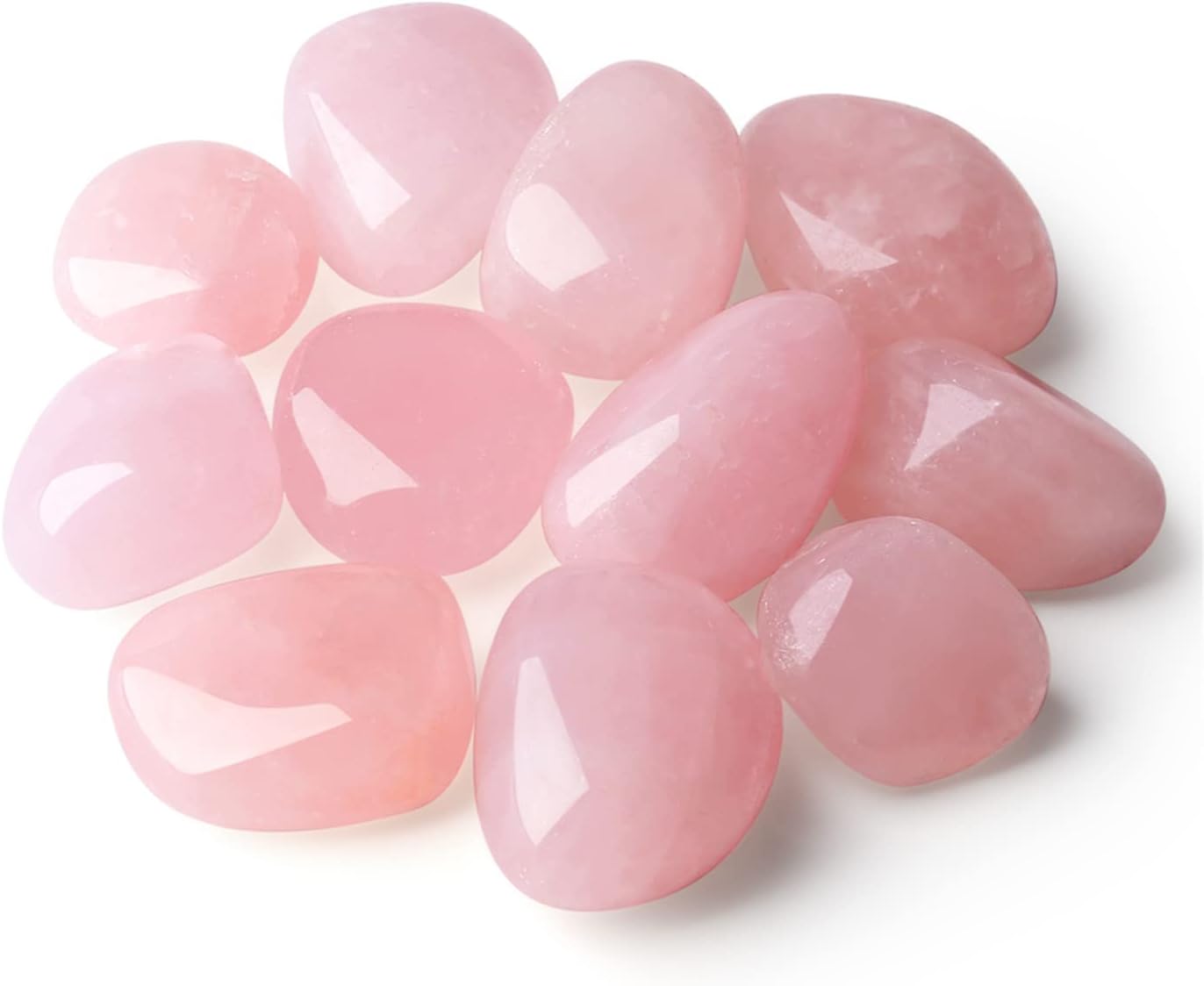 Rose Quartz Tumbled Polished Natural Healing Crystals