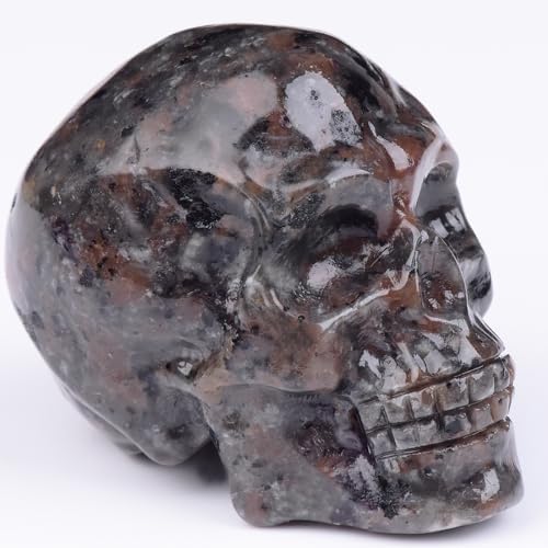 2 Inch Crystal Skulls Decor