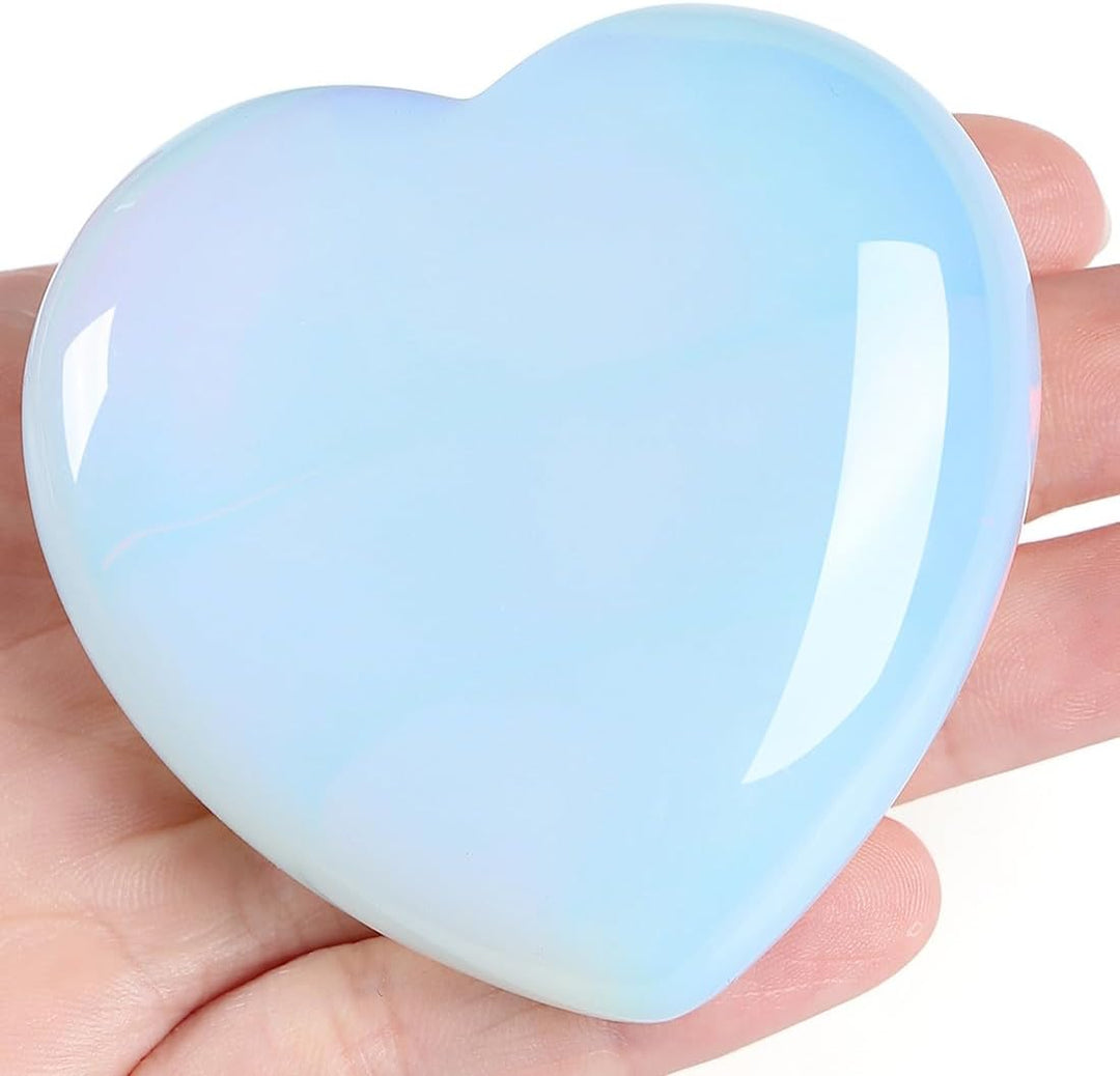 60 mm Polished Heart Shaped Rocks