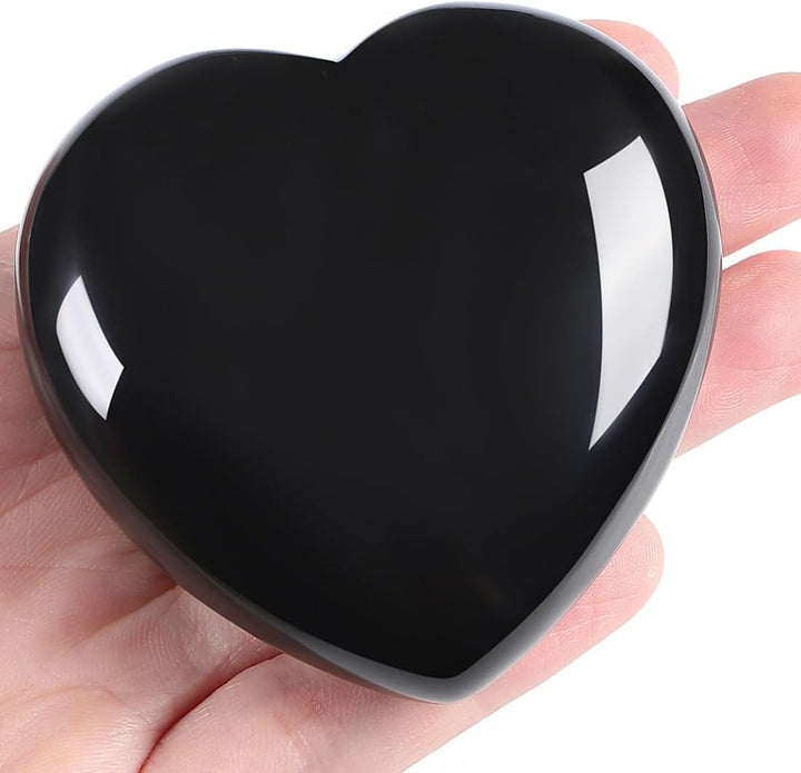 60 mm Polished Heart Shaped Rocks