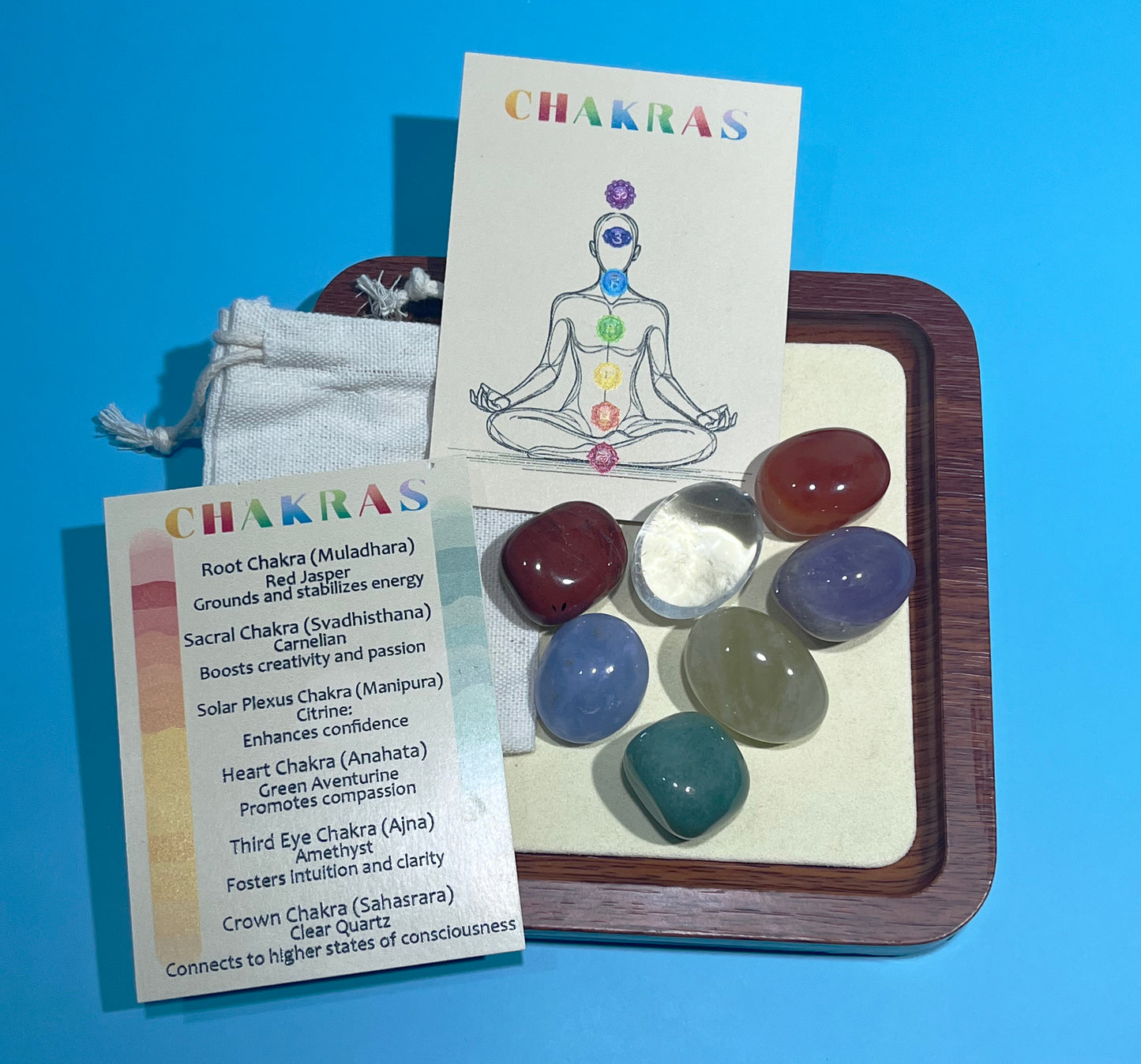 Chakra Balancing Crystal Healing Set