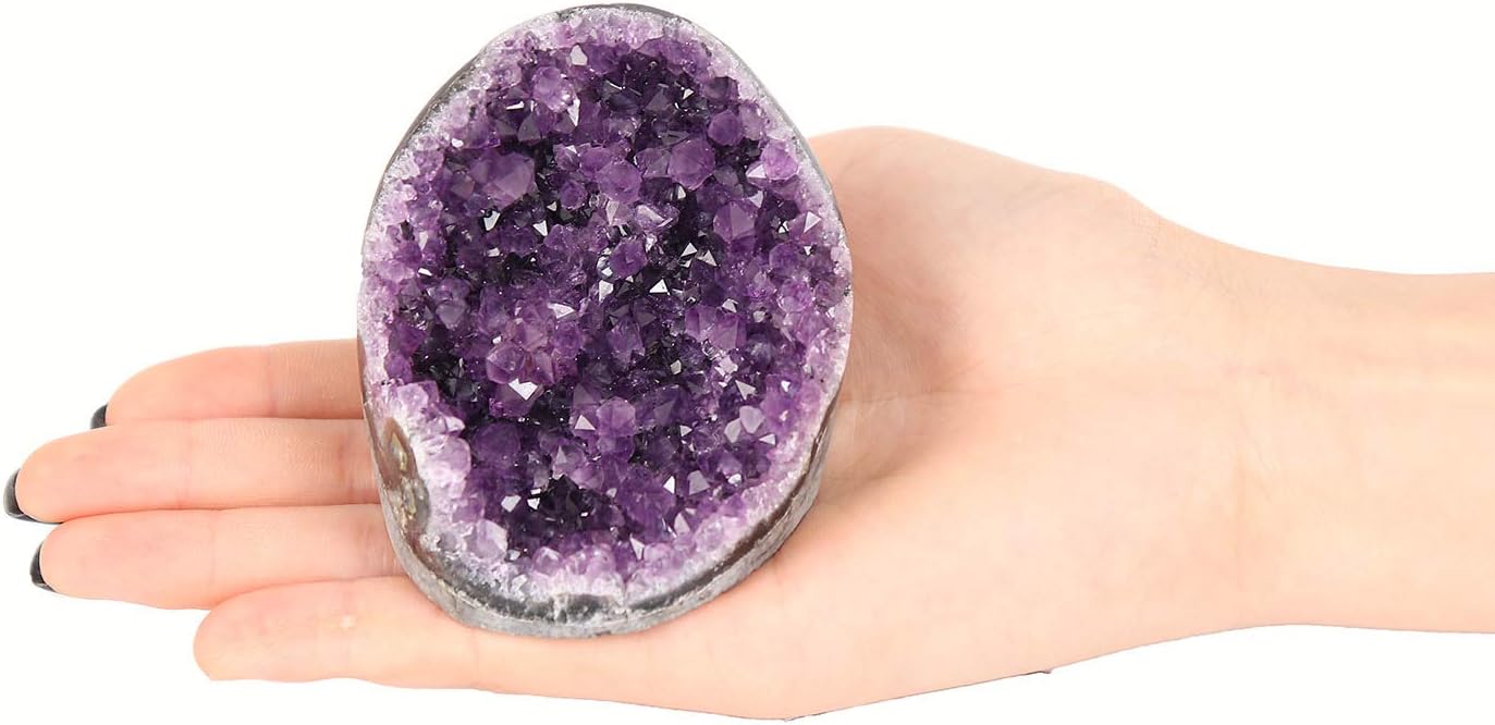 Natural Uruguay Amethyst Clusters Geode