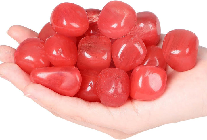 Cherry Quartz Tumbled Polished Pocket Stones