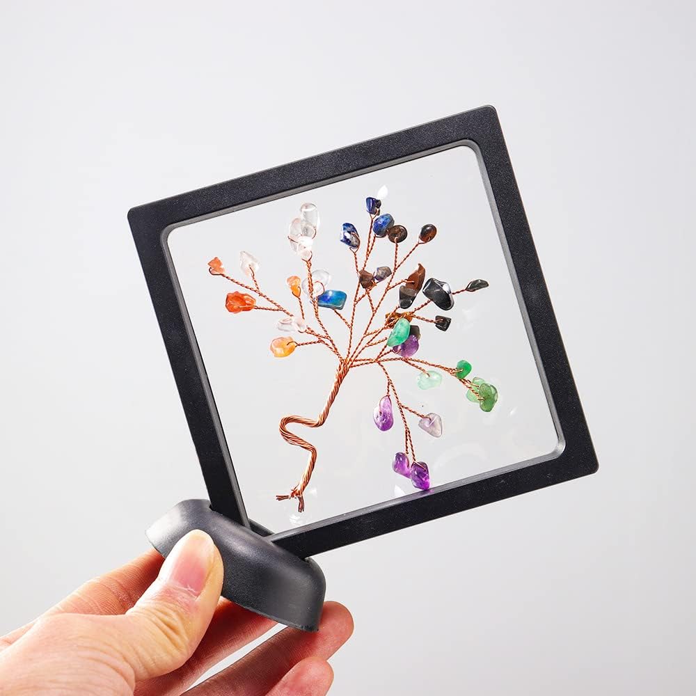 Natural 7 Chakra Crystal Tree of Life Photo Frame