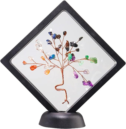 Natural 7 Chakra Crystal Tree of Life Photo Frame