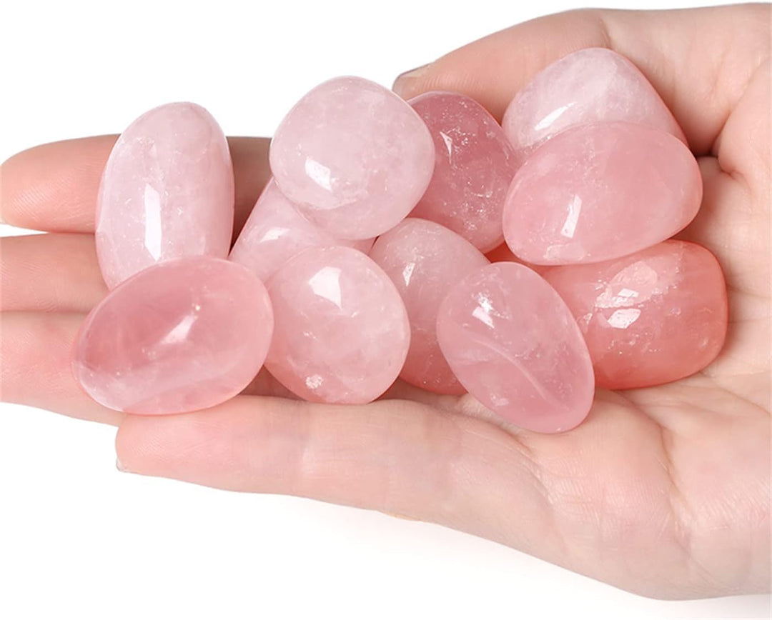 Rose Quartz Tumbled Polished Natural Healing Crystals