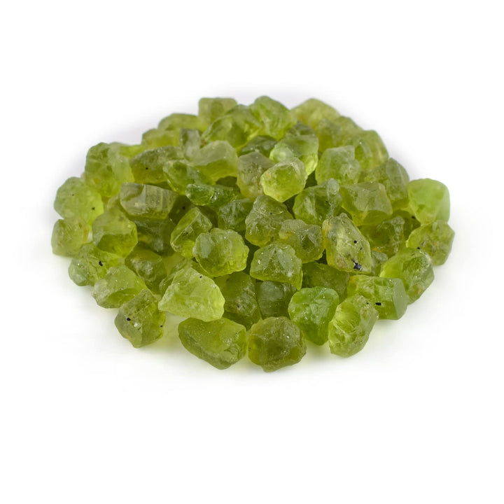 Natural Raw Peridot Crystal Gemstone