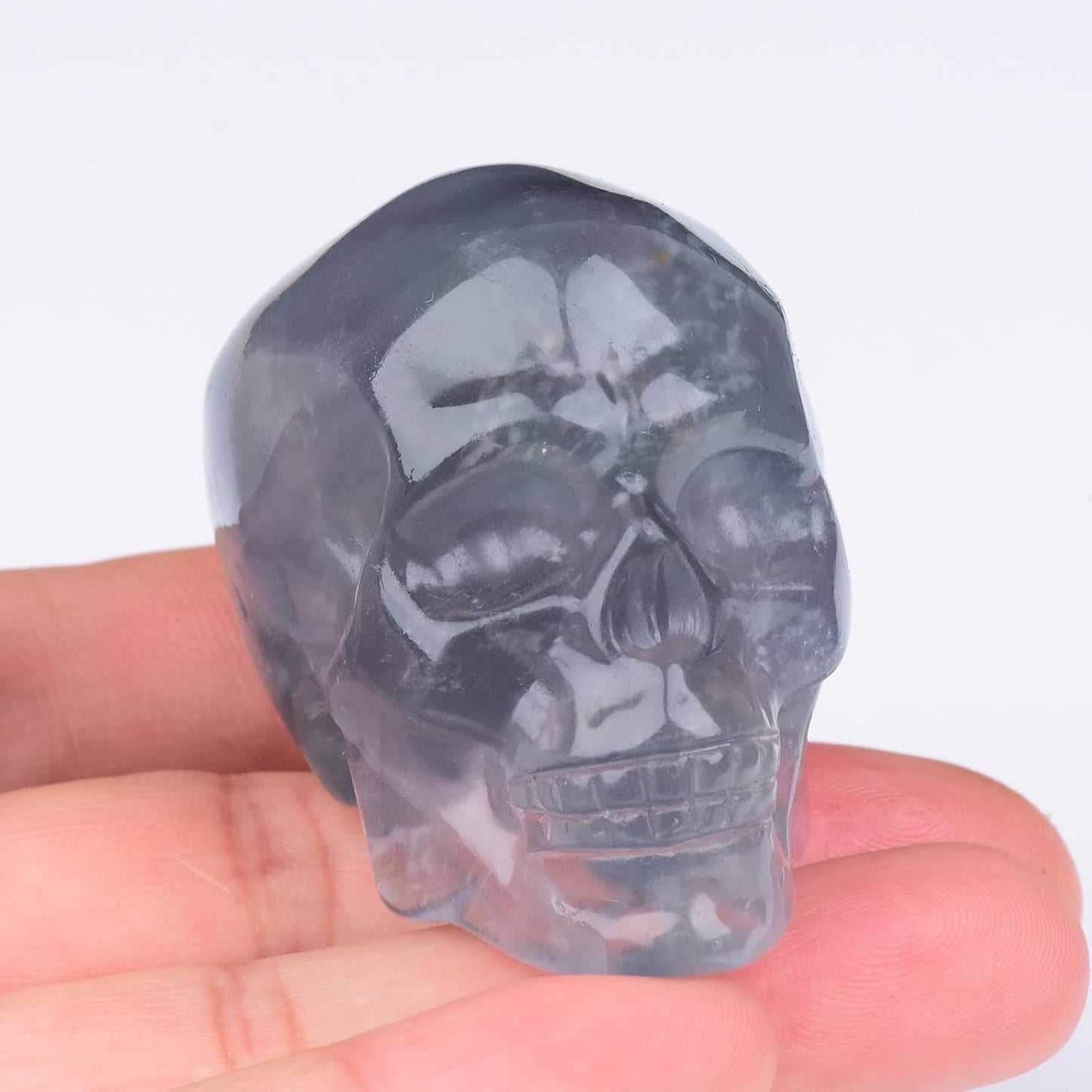 2 Inch Crystal Skulls Decor