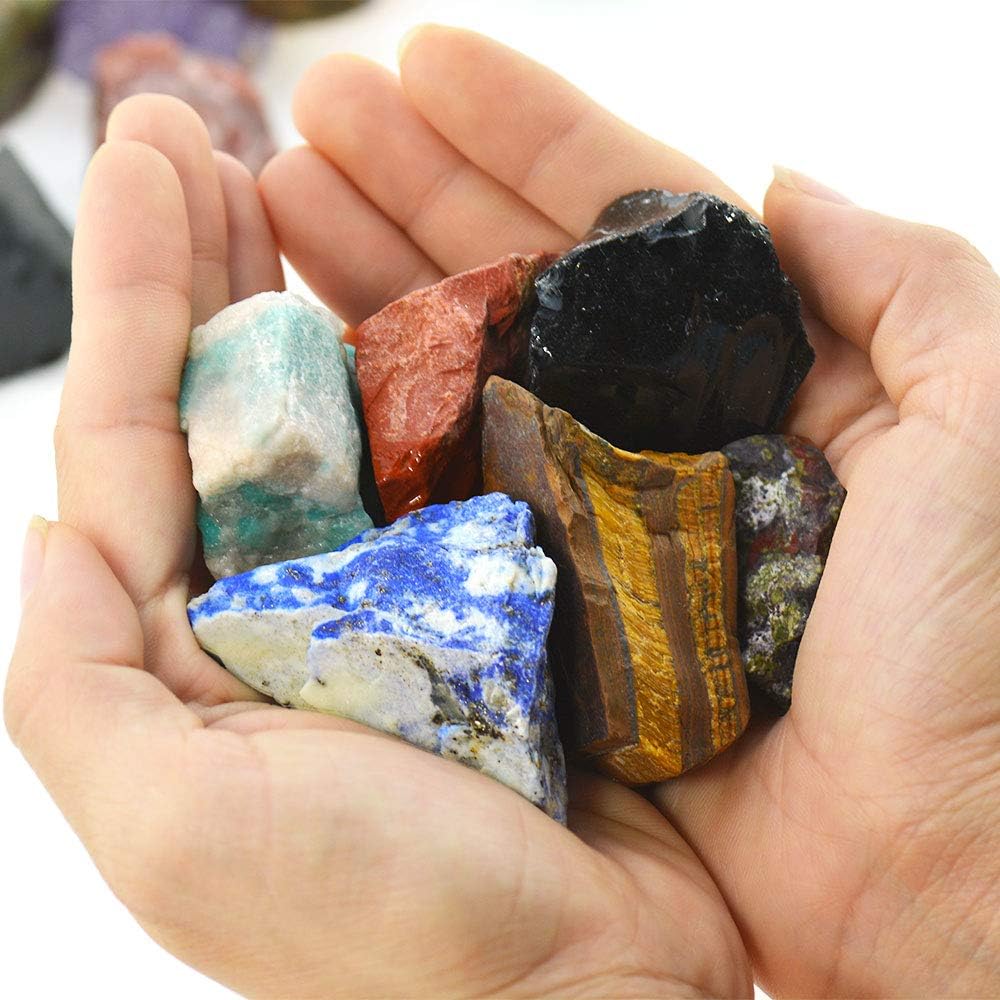 Mixed Color Rough Stones