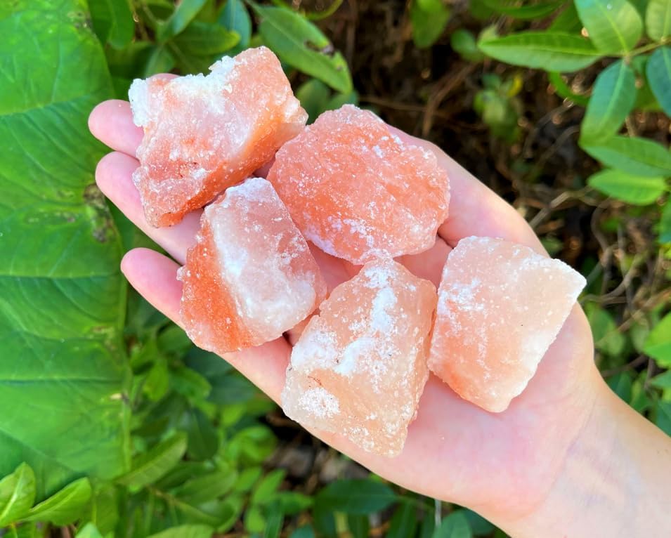 Pink Himalayan Salt Raw Crystals and Healing Stones