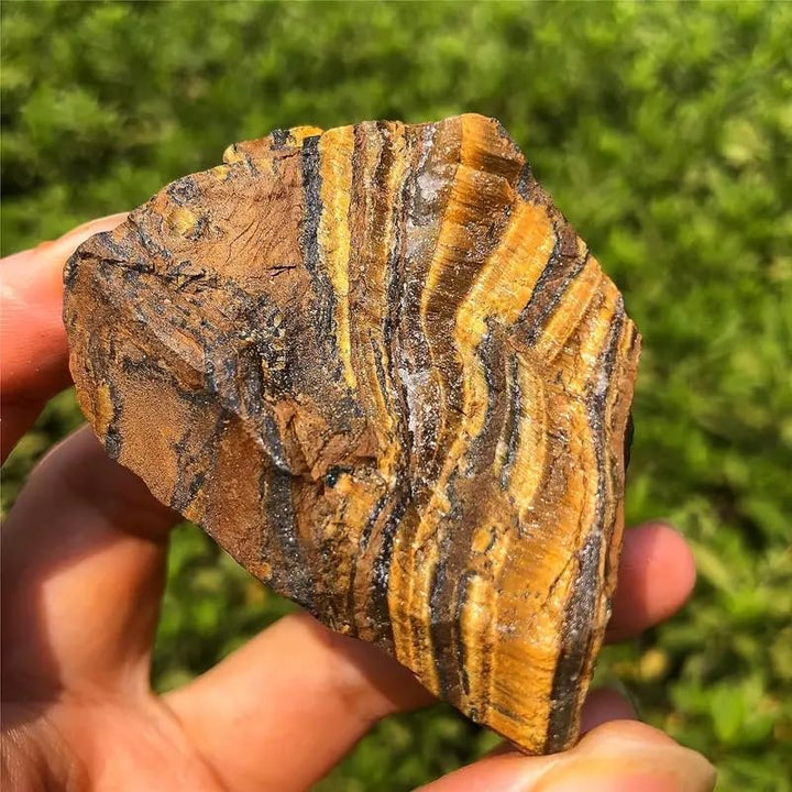 Tiger's Eye Raw Crystals and Healing Stones