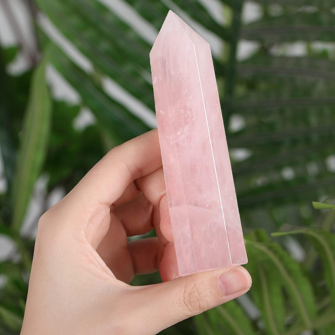 Rose Quartz Obelisk Point