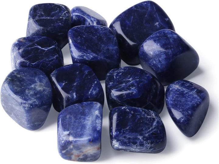 Blue Sodalite Tumbled Polished Natural Healing Crystals