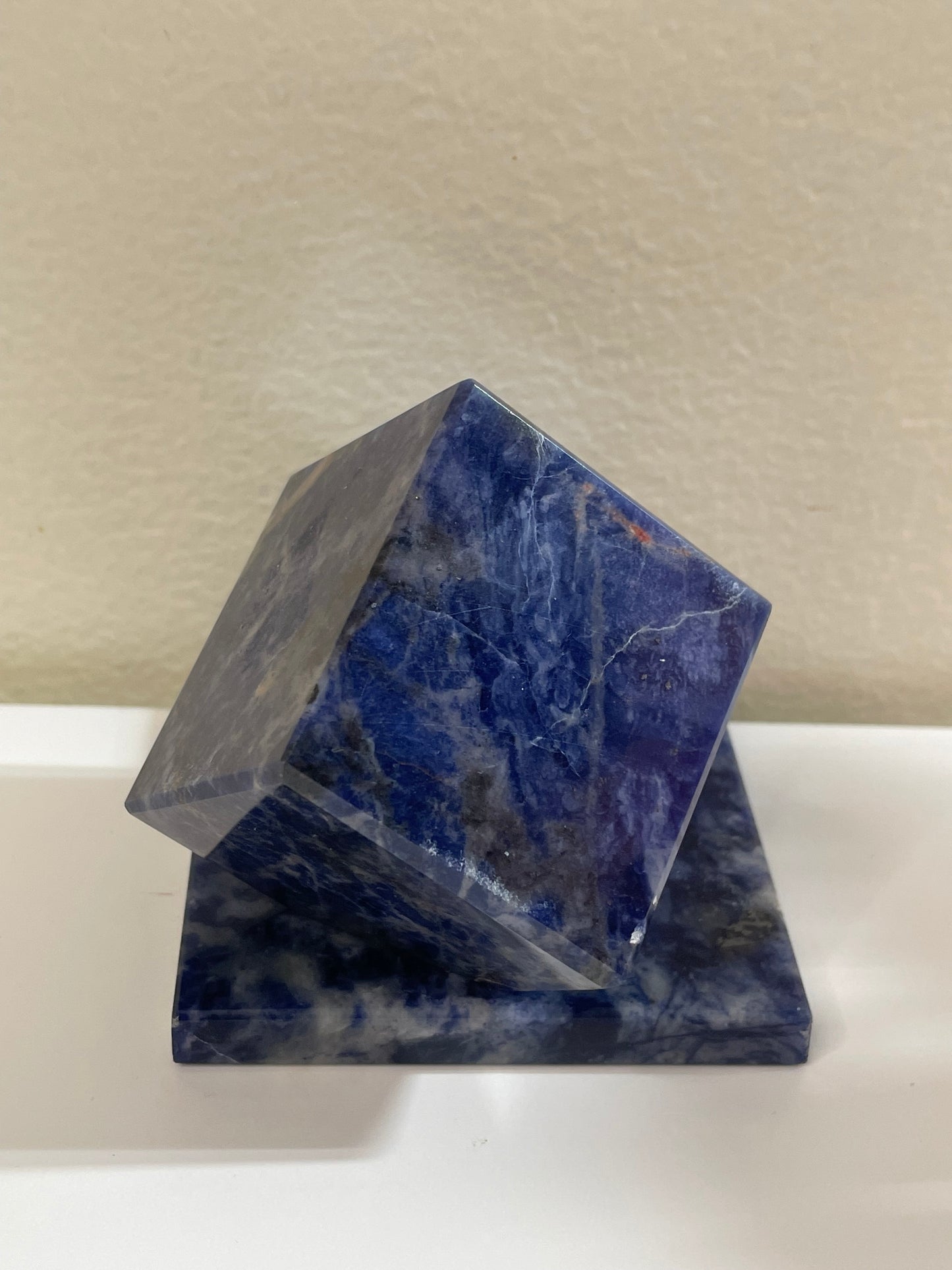 Sodalite Crystal Cube