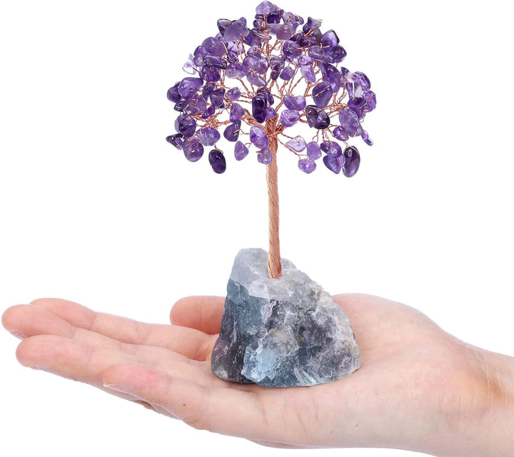 Natural Amethyst Crystal Tree