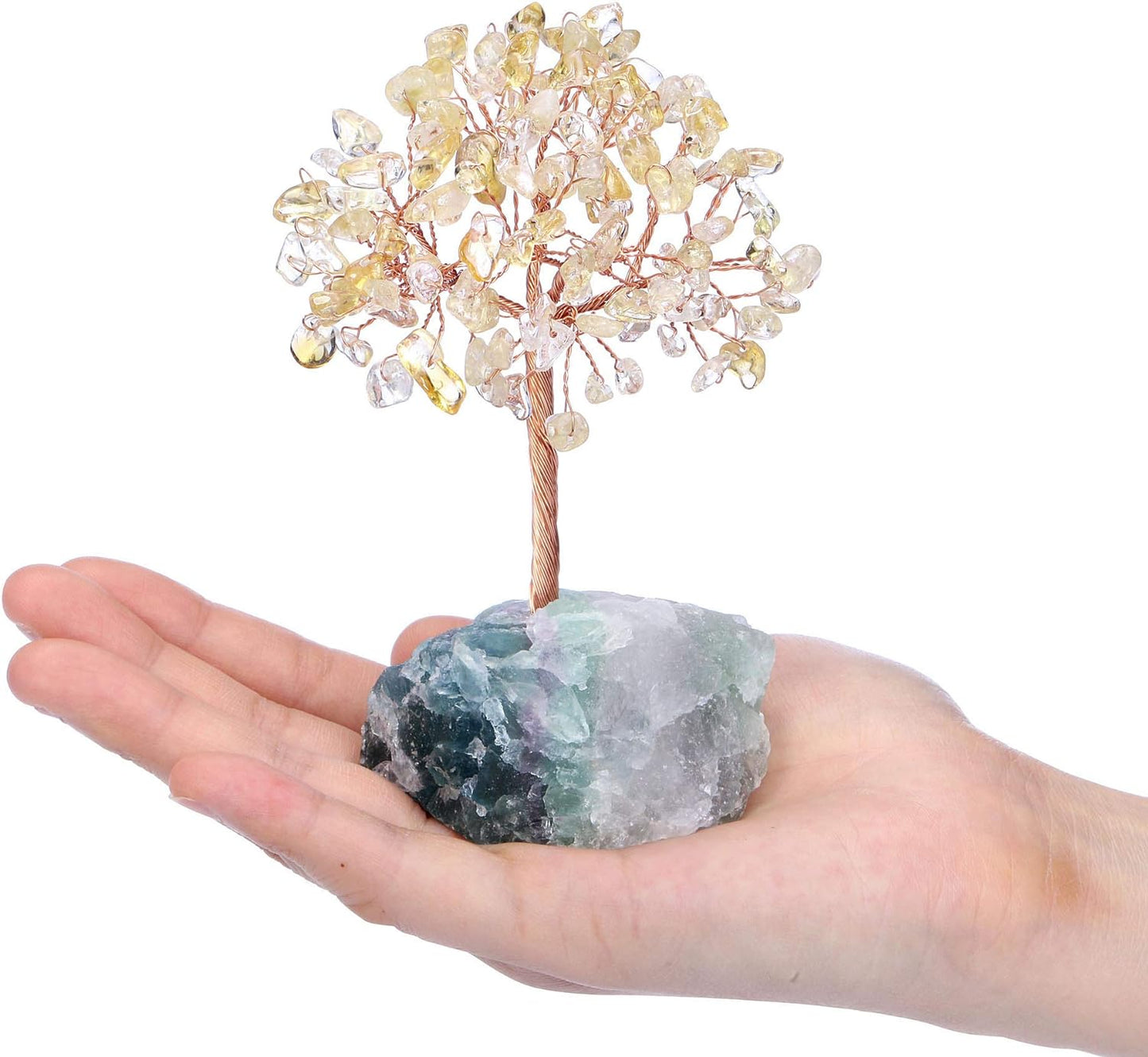 Natural Citrine Bonsai Money Tree