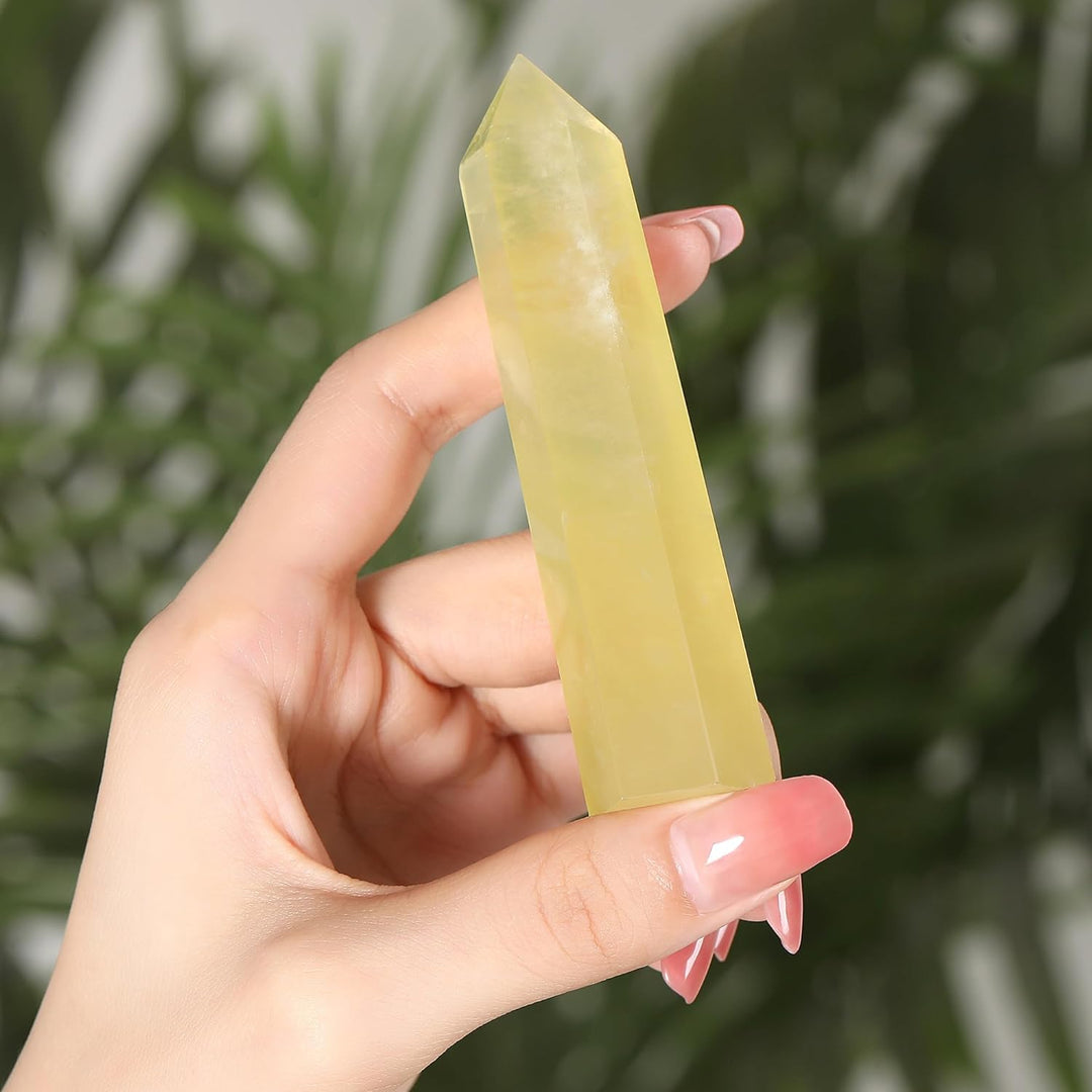 Natural Citrine Obelisk Point