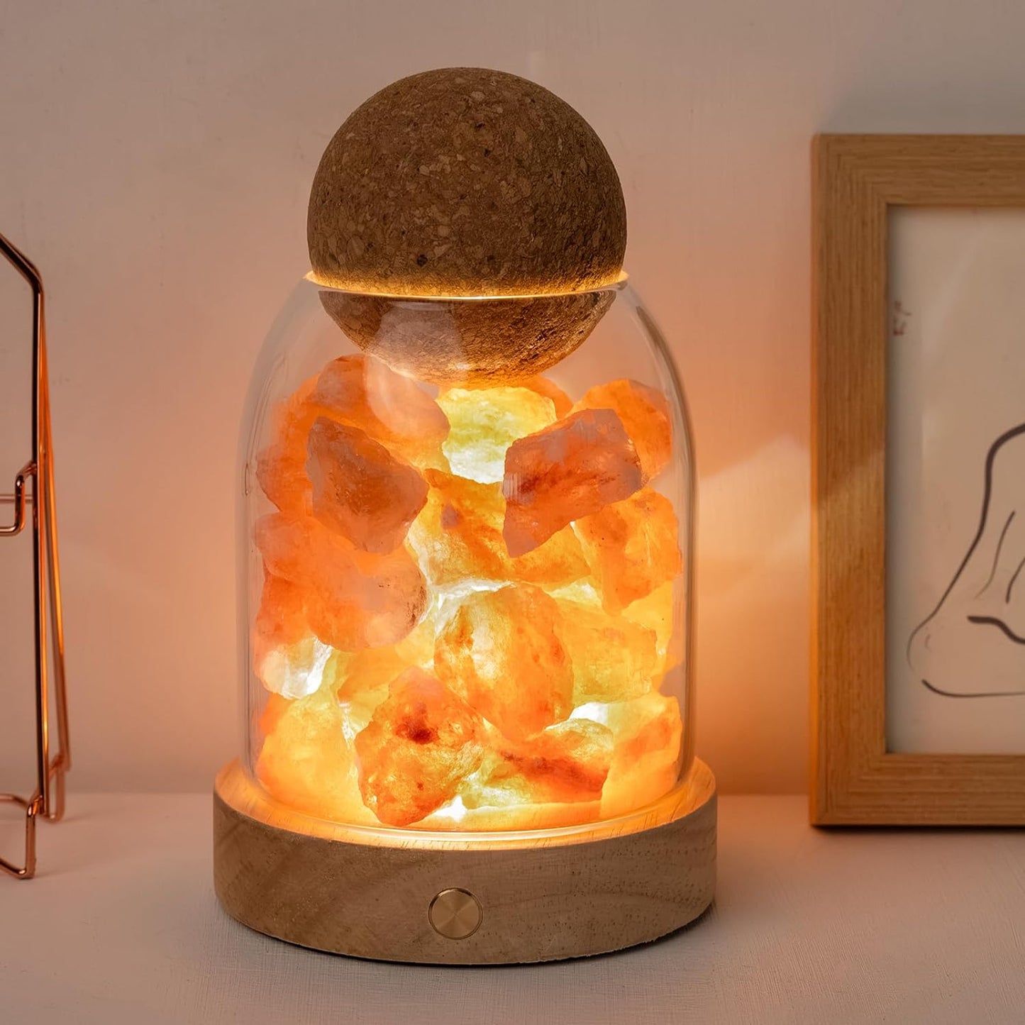 Himalayan Salt Night Lamp Aroma Stone Diffuser