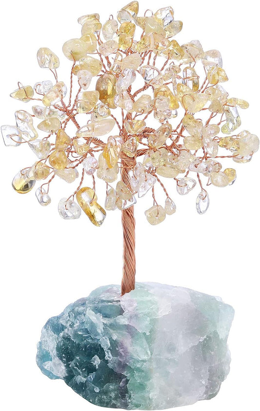 Natural Citrine Bonsai Money Tree