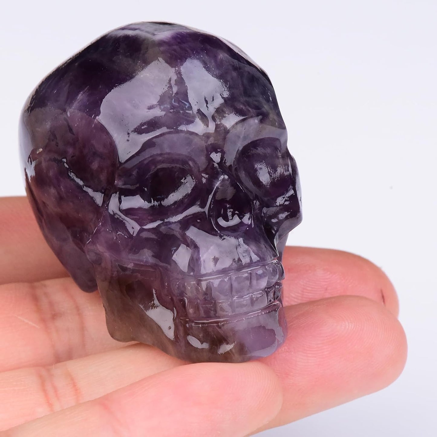 2 Inch Crystal Skulls Decor