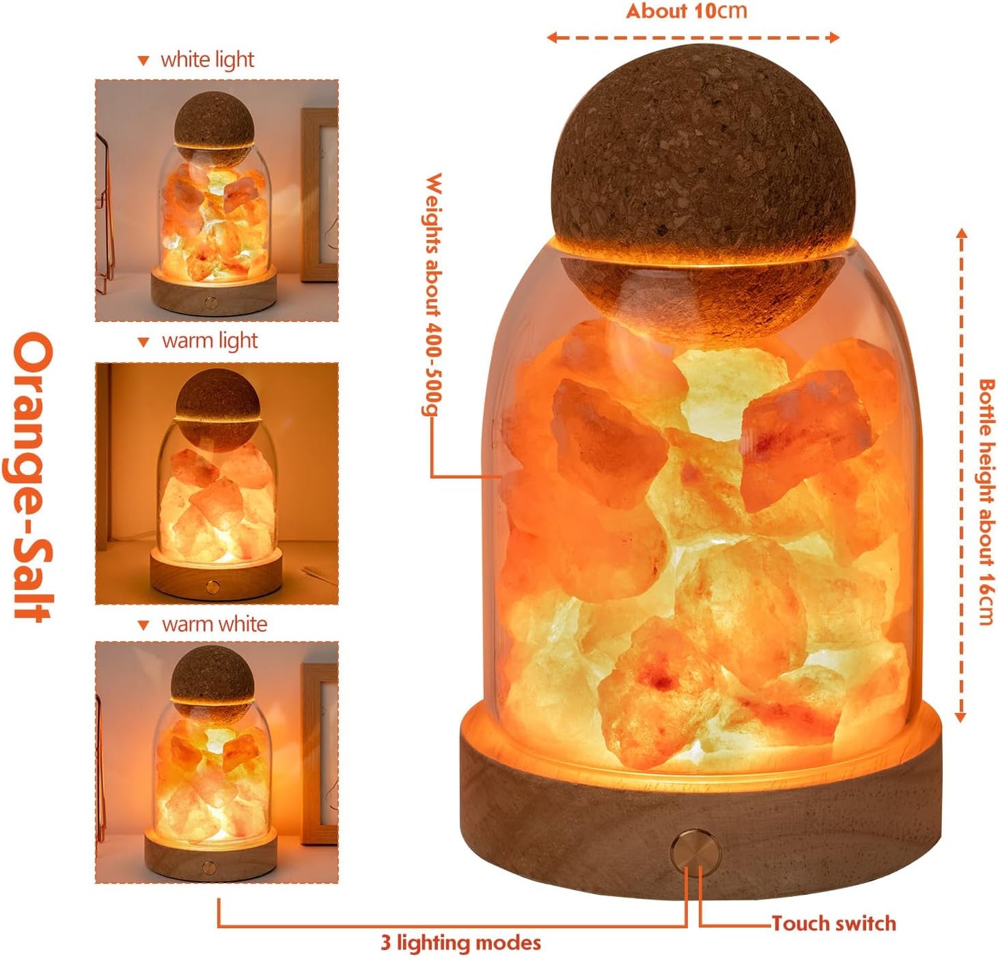 Himalayan Salt Night Lamp Aroma Stone Diffuser