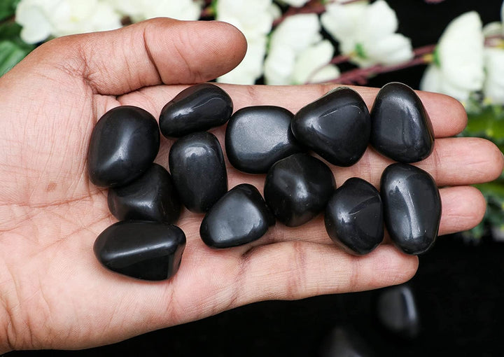 Black Tourmaline Tumbled