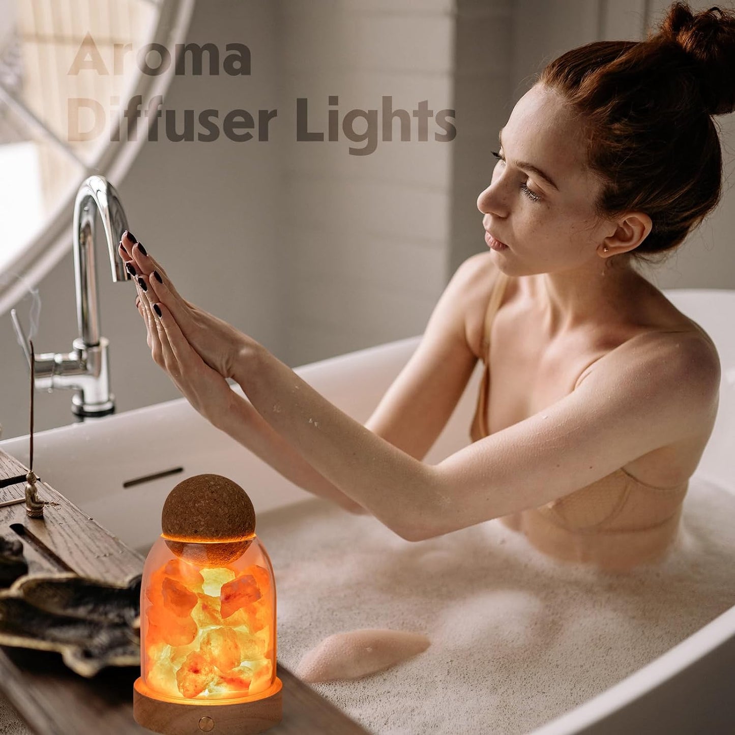 Himalayan Salt Night Lamp Aroma Stone Diffuser