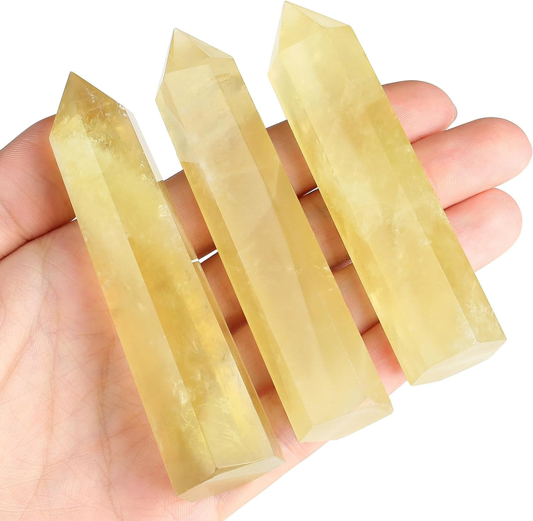 Natural Citrine Obelisk Point