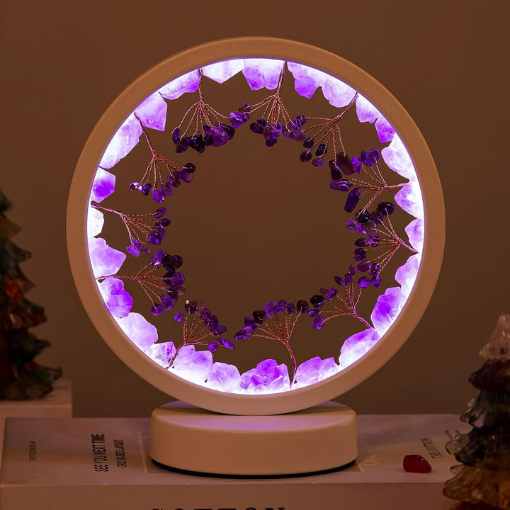 Amethyst Night Lamp USB Interface Ambient Light