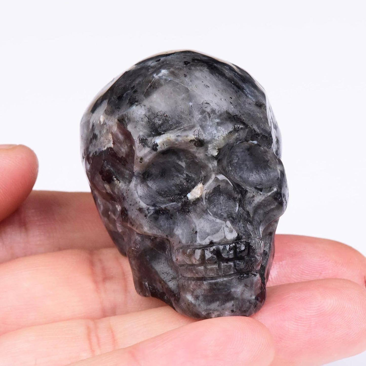 2 Inch Crystal Skulls Decor