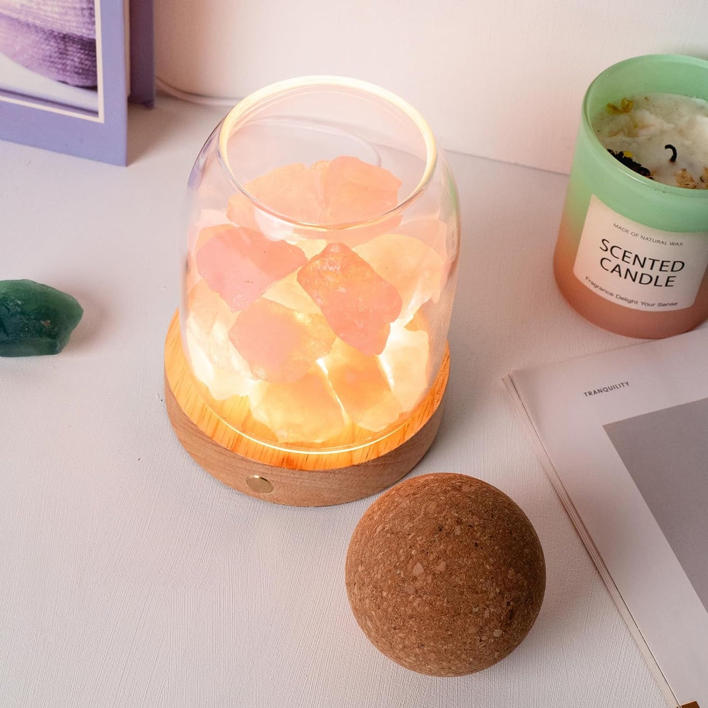 Himalayan Salt Night Lamp Aroma Stone Diffuser