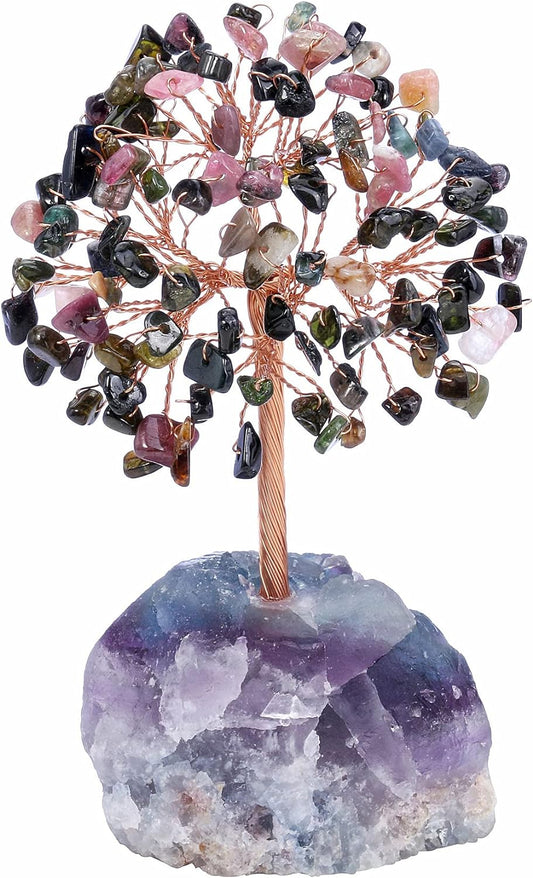 Natural Black Tourmaline Crystal Tree