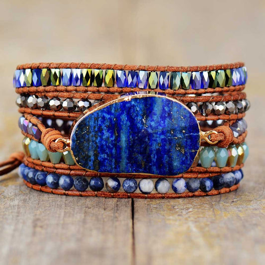 Nature Lapis Lazuli Bracelet