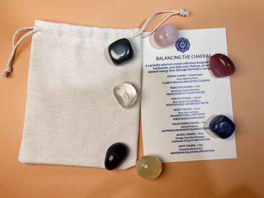 Seven Chakra Healing Crystal Set