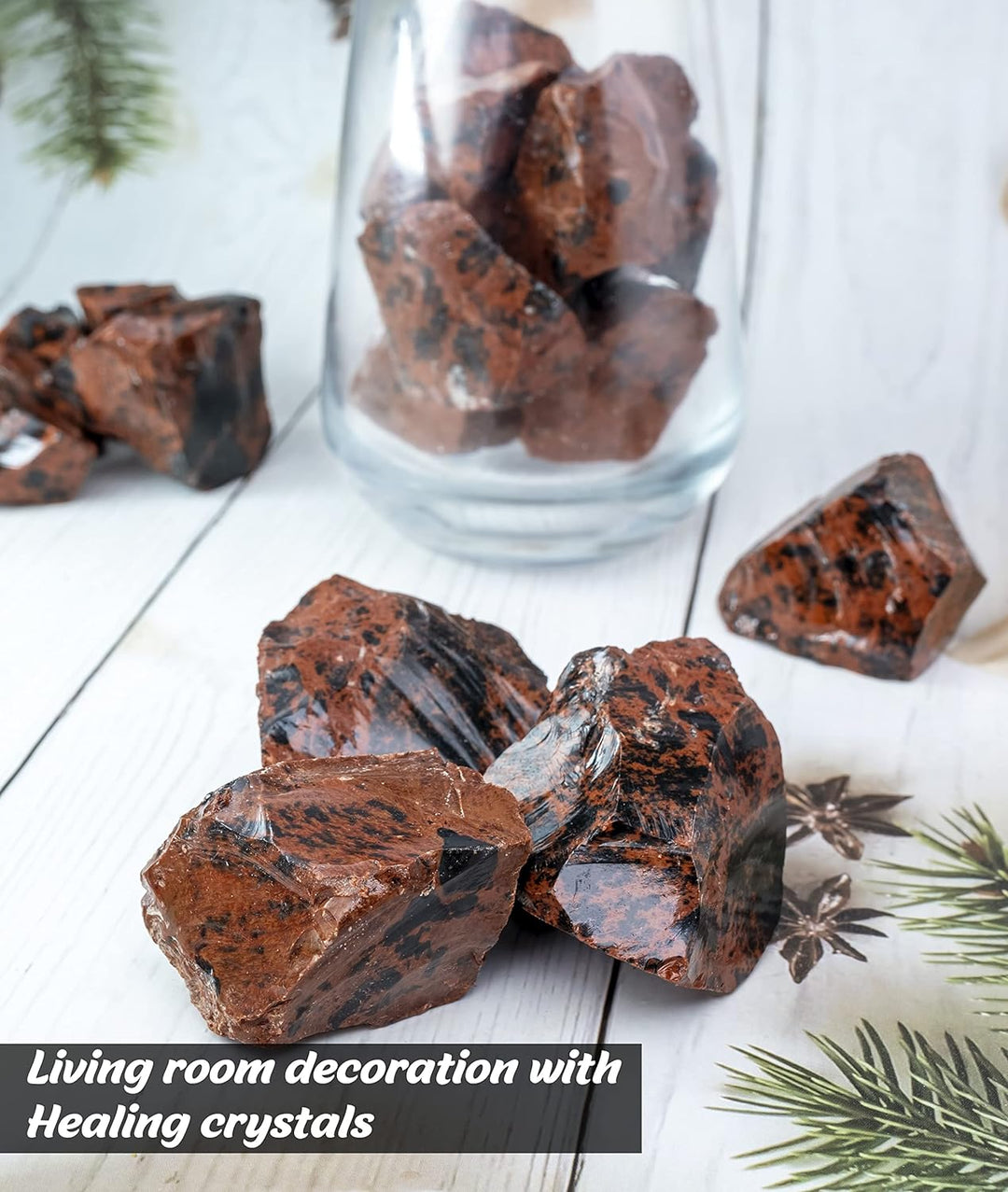 Raw Mahogany Obsidian Rough Bulk