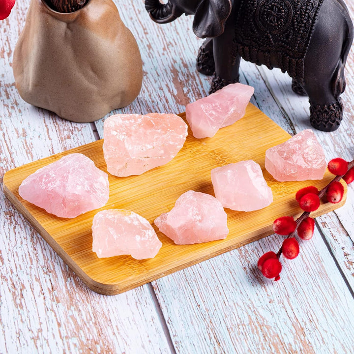 Rose Quartz Rough Stones